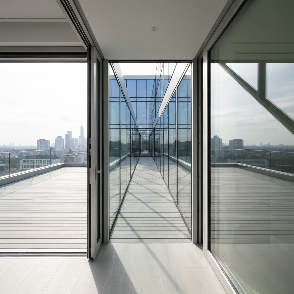 Balkontür und Terrassenzugang